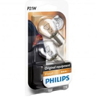 Автолампа галогенная PHILIPS P21W 12V 21W (2шт.)