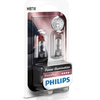 Автолампа галогенная PHILIPS W6W 12V 6W  (2шт.)