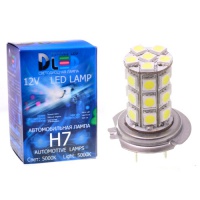 Светодиодная автолампа DLED H7 - 27 SMD 5050 (2шт.)