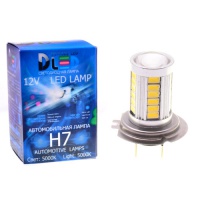 Светодиодная автолампа DLED H7 - Линза 33 SMD5630 (2шт.)